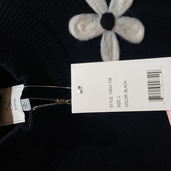 Nwt Sioni large black sweater - Picture 4 of 7
